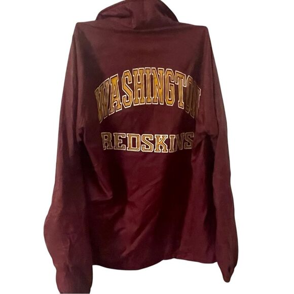 Vintage Chalk Line 90's NFL Washington Redskins Satin Locker Line Jacket Sz L - Picture 2 of 16